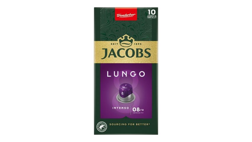 Jacobs Lungo 8 Intense Coffee Capsules 52 g