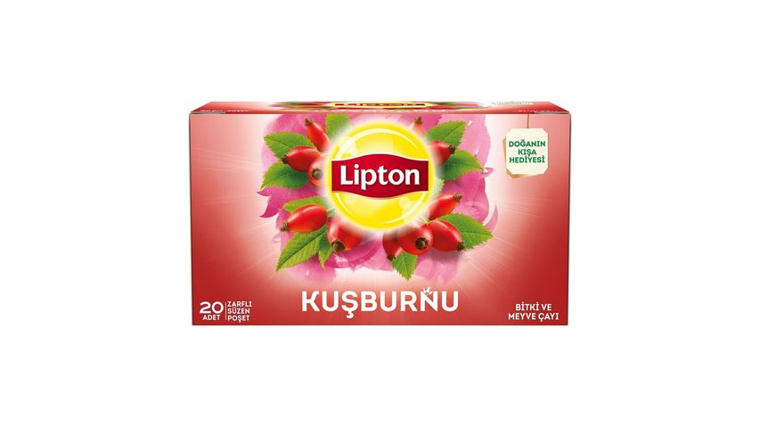 Lipton Çay Lipton Rosehip Herbal Tea Bags 20 Pack