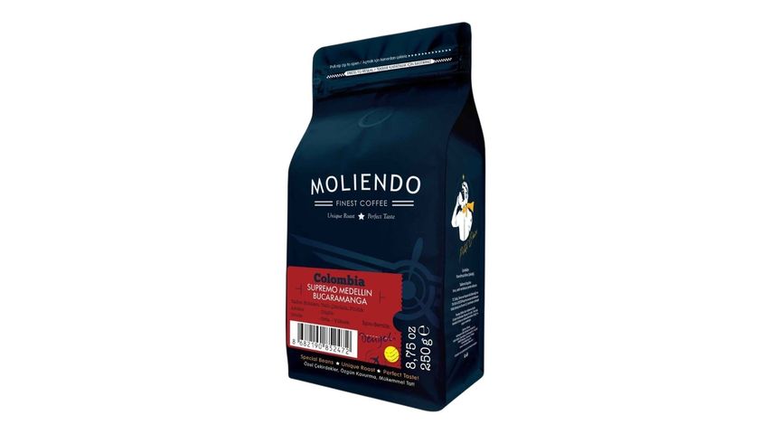 Moliendo Colombia Medellin Supremo Ground Filter Coffee 250 g