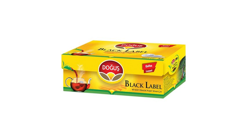 Doğuş Black Label Demlik Poşet Çay 48 x 3,2 g