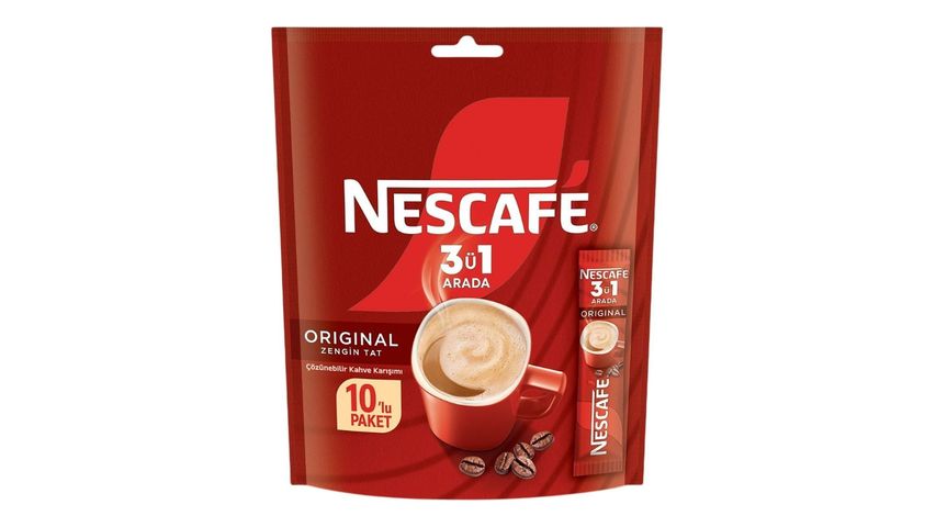 Nescafé Nescafe 3 in 1 Original Instant Coffee 10 x 17.5 g