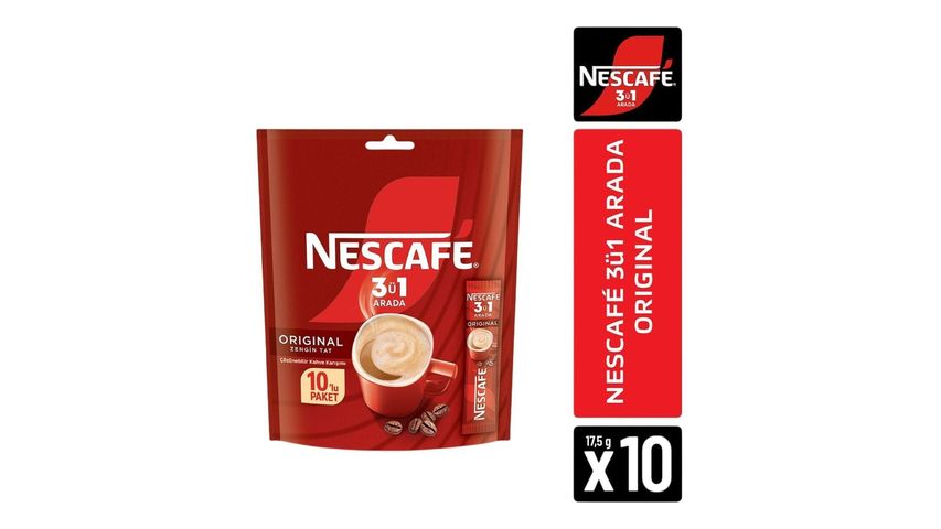 Nescafé Nescafe 3 in 1 Original Instant Coffee 10 x 17.5 g