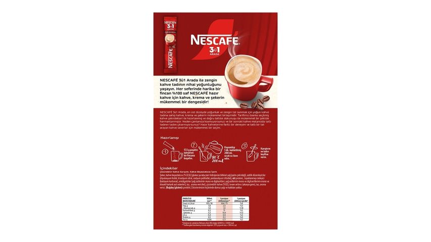 Nescafé Nescafe 3 in 1 Original Instant Coffee 10 x 17.5 g