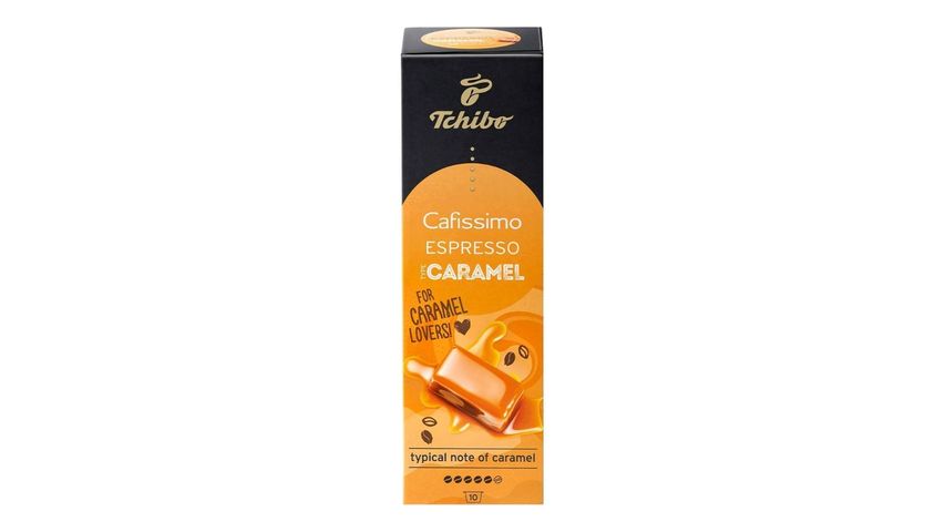 Tchibo Cafissimo Espresso Caramel 10 Capsule Coffee