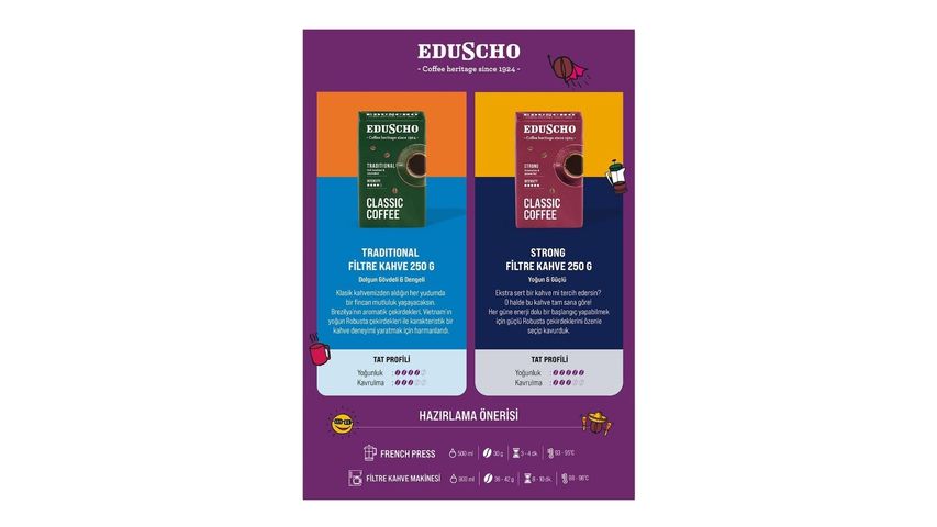 Eduscho Traditional Filtre Kahve 250 g