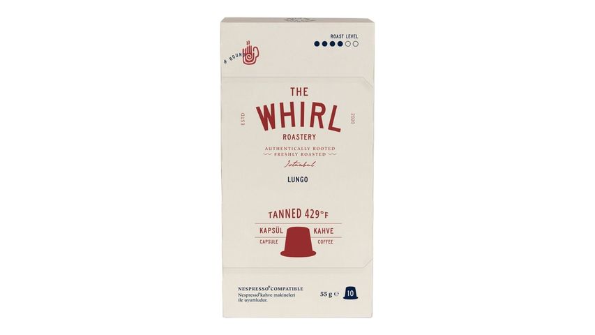 The Whirl Lungo Medium Kapsül Kahve 55 g