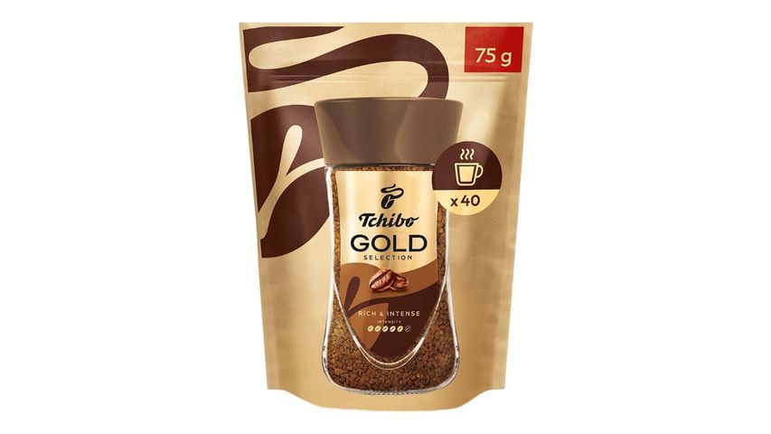 Tchibo Gold Selection Economic Package Instant Coffee 75 g
