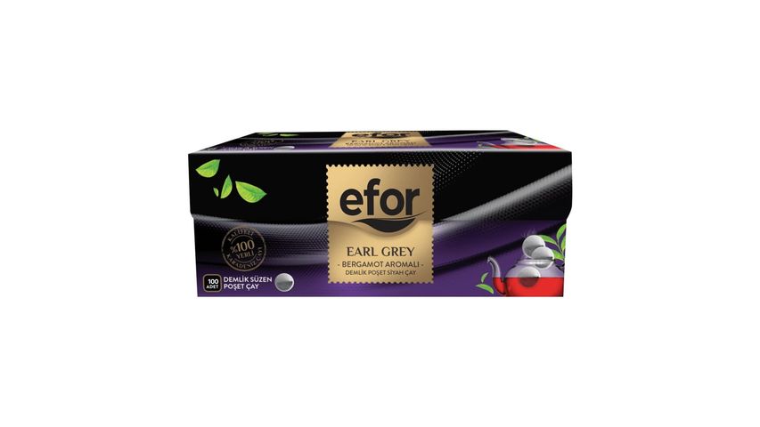 Efor Demlik Poşet Çay Earl Grey 100'lü