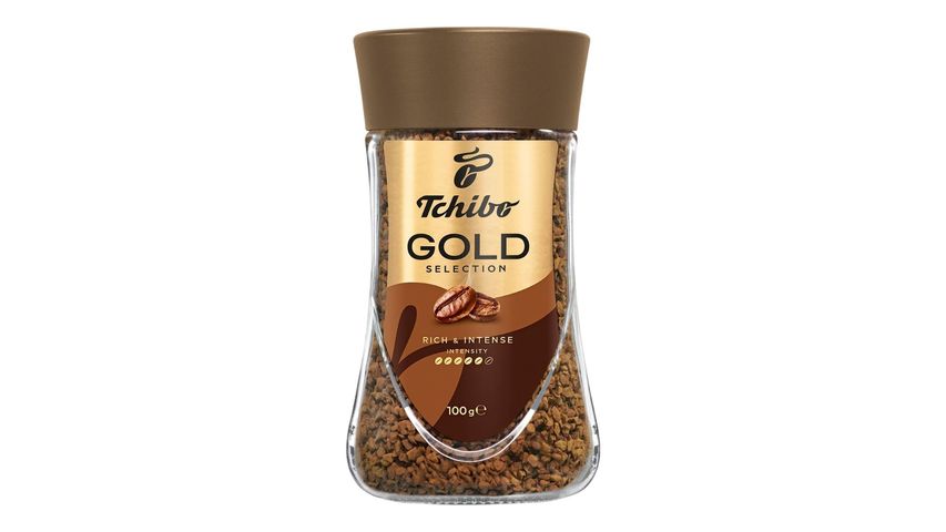 Tchibo Gold Selection Jar Instant Coffee 100 g