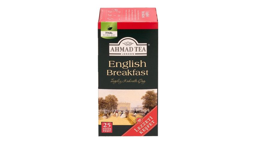 Ahmad Tea English Breakfast Bardak Poşet Çay 25'li