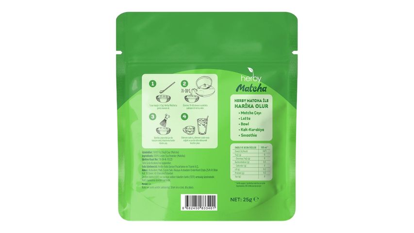 Herby Premium Sade Matcha 25 g