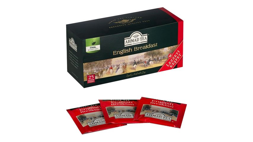 Ahmad Tea English Breakfast Bardak Poşet Çay 25'li
