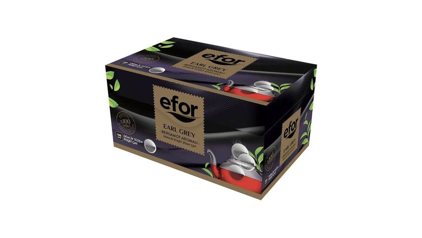 Efor Demlik Poşet Çay Earl Grey 100'lü