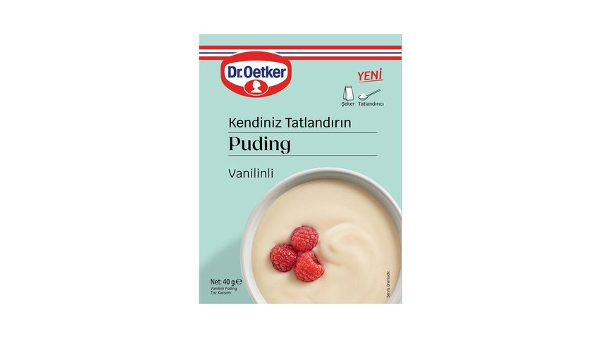 Dr. Oetker Sweeten to Your Taste Vanilla-Flavored Pudding 40 g