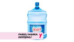 Abant Damacana Su 19 L + Farklı Marka Değişimi