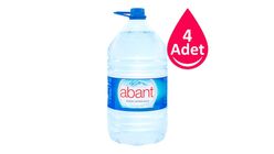 Abant Pet Şişe Su 4 x 5 L