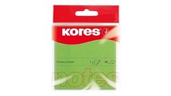 Kores Neon Yeşil Bloknot 75 x 75 mm 100 Yaprak