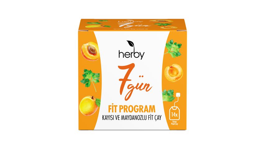 Herby 7 Days Apricot & Parsley Fit Tea 14 bags