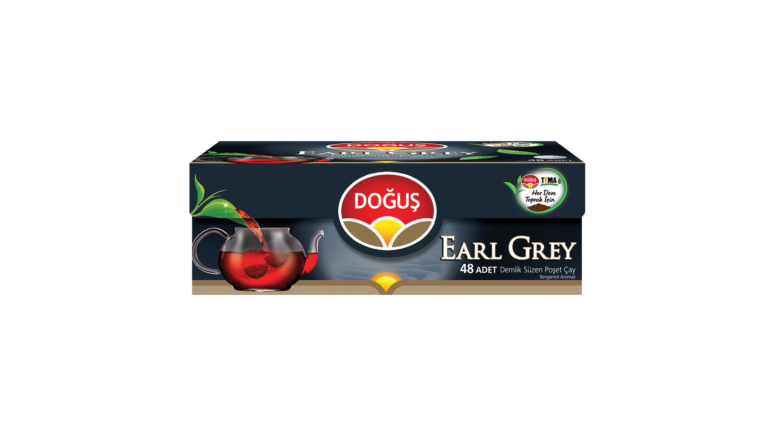 Buy Doğuş Earl Grey Tea Bag 48 x 3.2 g | Yemeksepeti Market, Lara