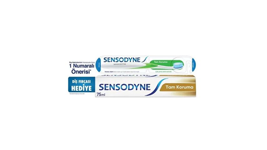 Sensodyne Complete Protection Toothpaste 75ml + Complete Protection Toothbrush