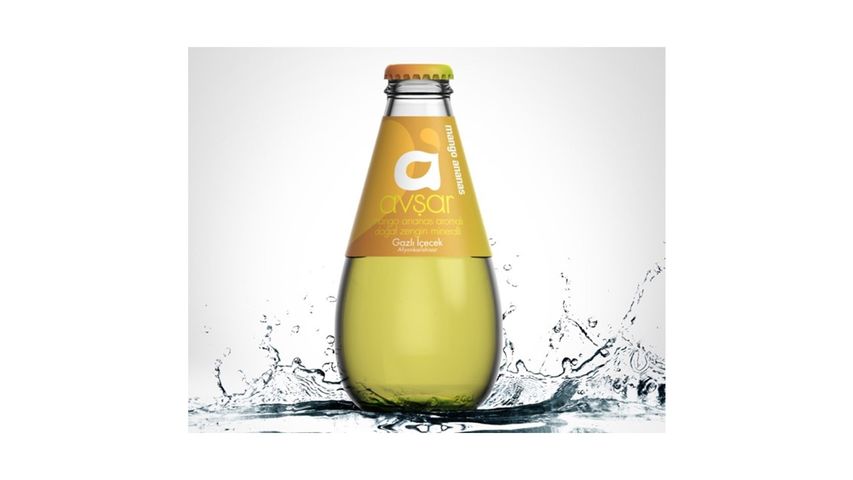 Avşar Mango & Pineapple Flavored Mineral Water 6 x 200 ml