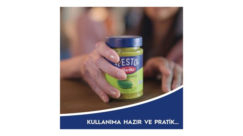 Barilla Fesleğenli Pesto Makarna Sosu 190 g