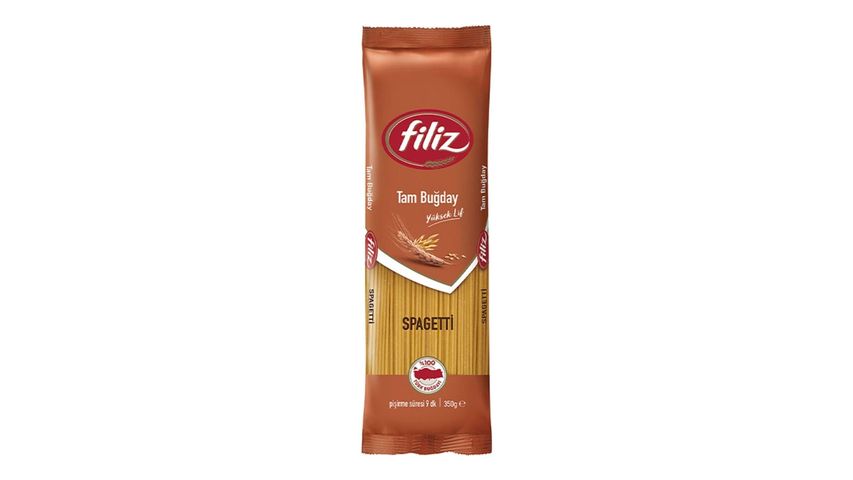 Filiz Tam Buğday Spagetti (Çubuk) Makarna 350 g