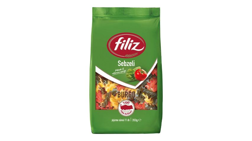 Filiz Sebzeli Burgu Makarna 350 g