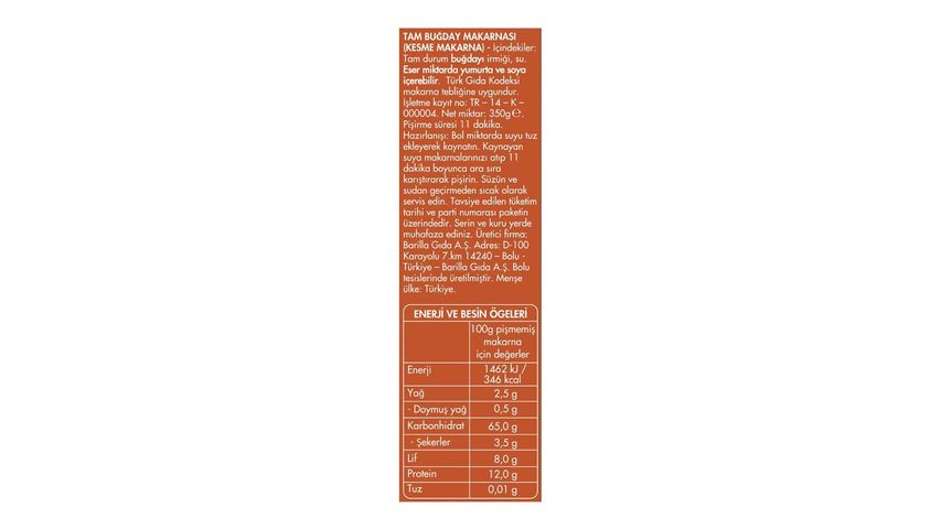 Filiz Tam Buğday Burgu Makarna 350 g