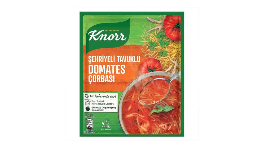 Knorr Instant Noodle Chicken Tomato Soup 67 g