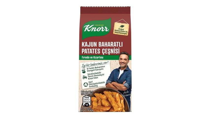 Knorr Kajun Baharatlı Patates Çeşnisi 60 g