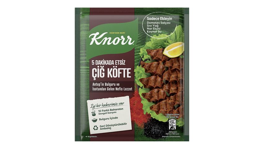 Knorr 5 Dakikada Etsiz Çiğ Köfte 120 g
