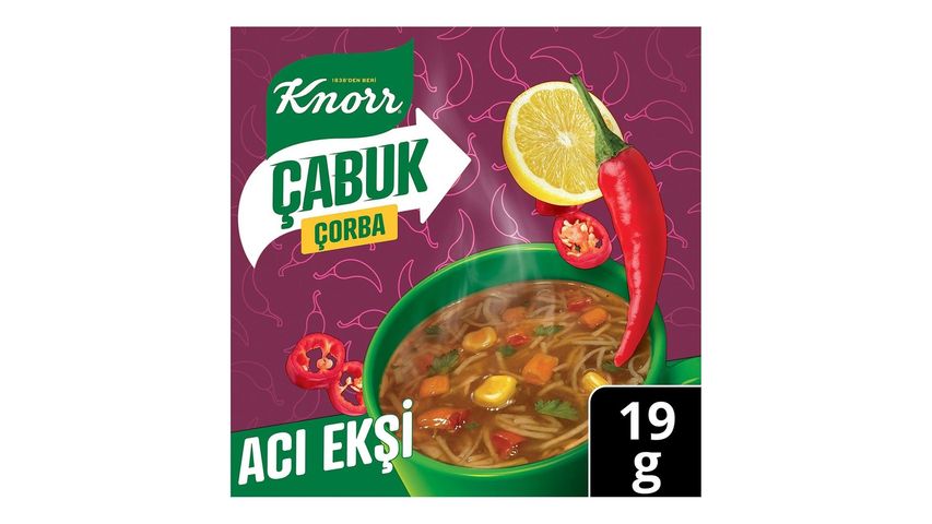 Knorr Hot and Sour Quick Soup 19 g