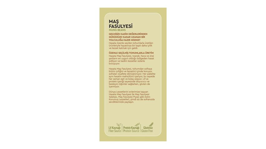 Hasata Kadim Maş Fasulyesi 500 g