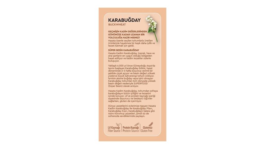 Hasata Kadim Karabuğday 500 g