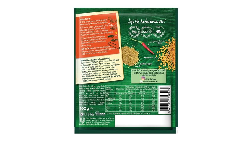 Knorr Lentil Meatballs 100 g
