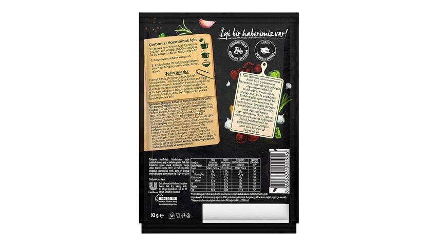 Knorr Gourmet Bulgur Mother and Daughter Soup 92 g