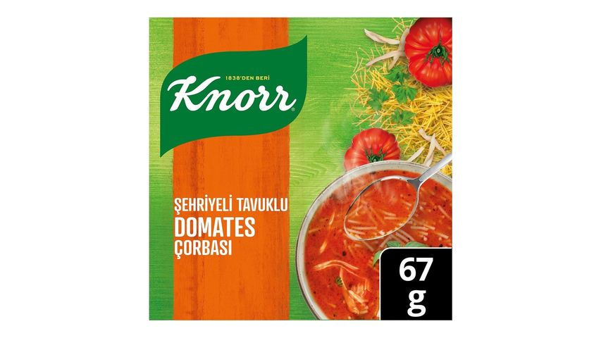 Knorr Instant Noodle Chicken Tomato Soup 67 g