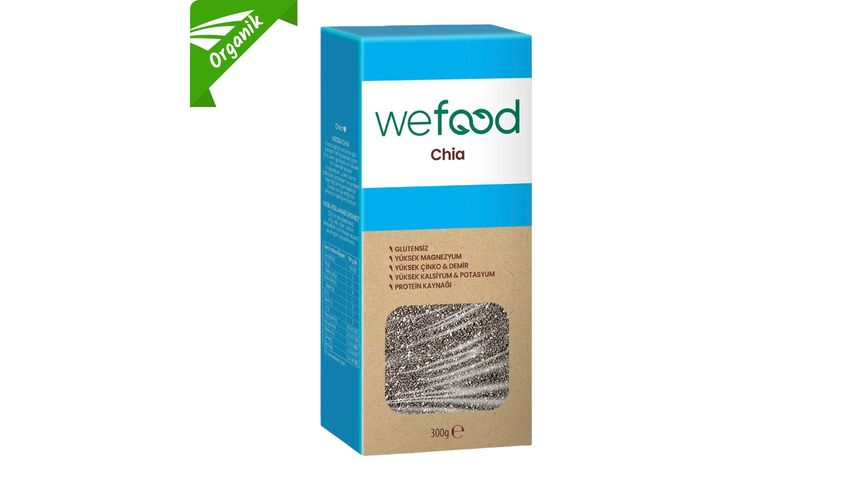 Wefood Black Chia Seeds 300 g