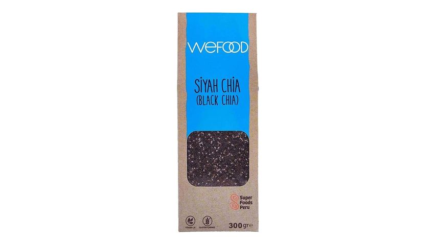 Wefood Black Chia Seeds 300 g