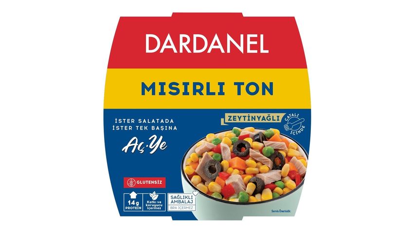 Dardanel Hungry Eat Tuna with Corn 160 g