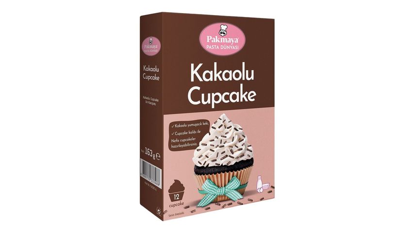 Pakmaya Kakaolu Cupcake 163 g