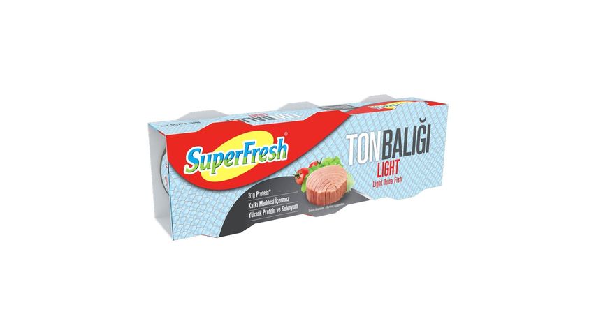 SuperFresh Light Ton Balığı 3 x 75 g