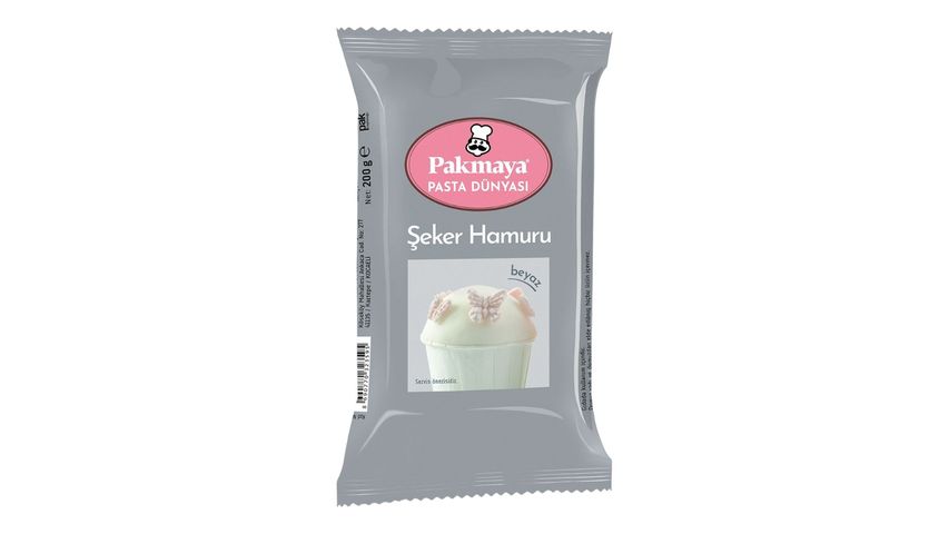 Pakmaya Sugar Paste White 200 g