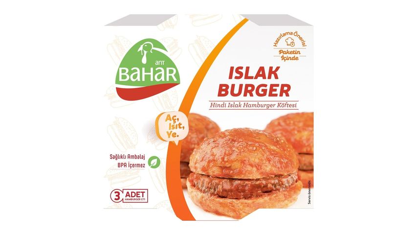 Bahar Cooked Canned Turkey Hamburger 200 g