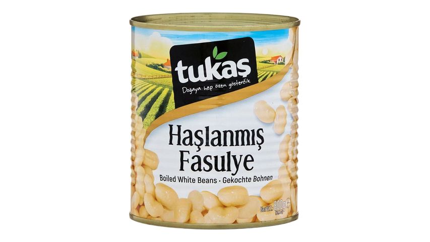 Tukaş Haşlanmış Fasulye 800 g