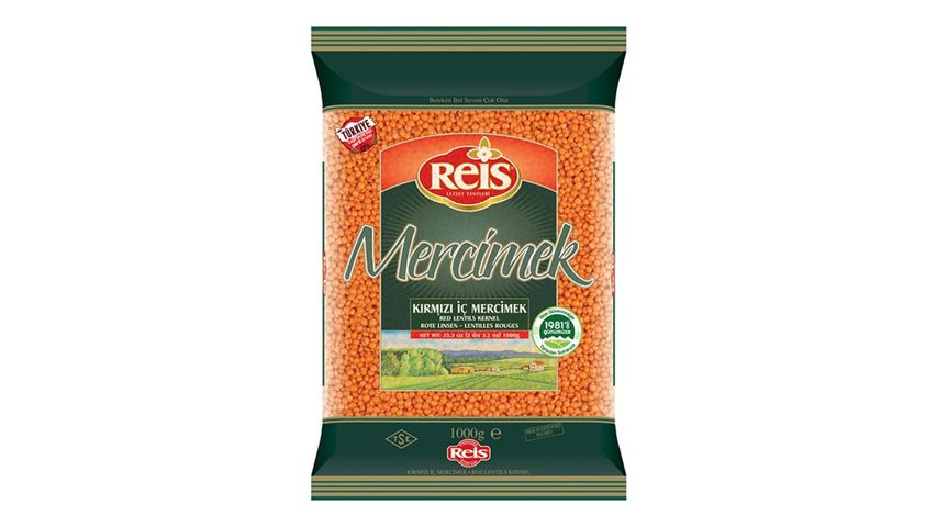 Reis Kırmızı İç Mercimek 1 kg