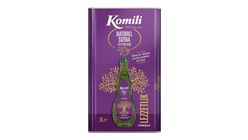 Komili Natural Extra Virgin Olive Oil Soft Flavor Tin 3 L