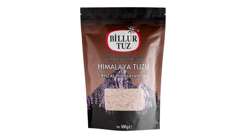 Billur Tuz Sofrada Öğütme Himalaya Tuzu 500 g