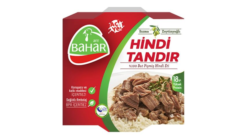 Bahar Cooked Canned Turkey Tandoori 120 g